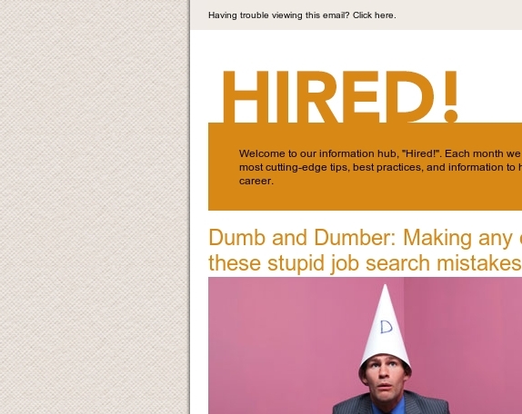 Making any of these stupid job search mistakes?