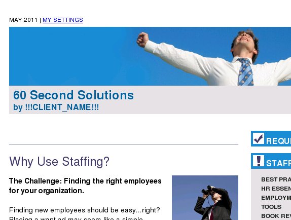 Why Use Staffing?